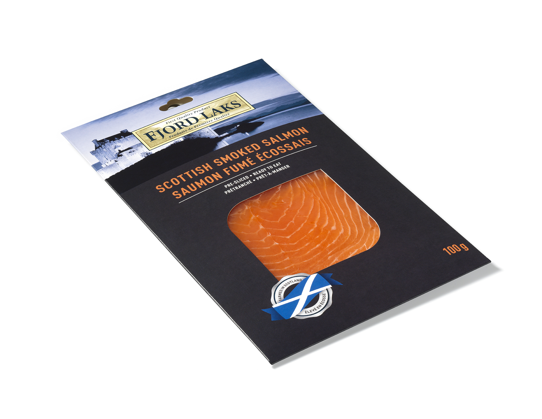 Scottish smoked salmon